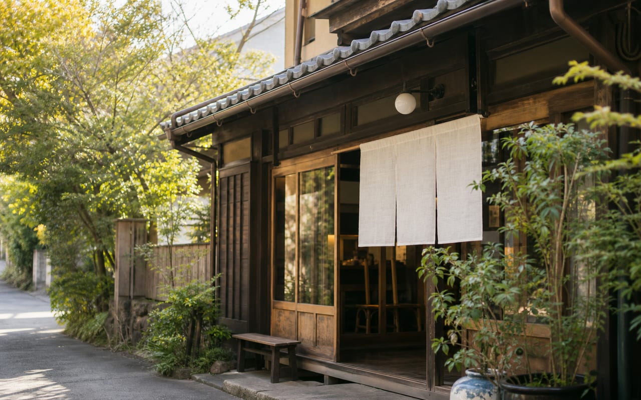 鎌倉 古民家珈琲 やまざと の外観